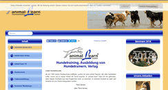 Desktop Screenshot of animal-learn.de